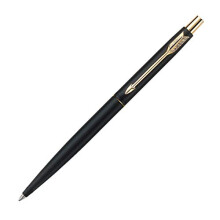 Parker Classic Matte Black Gold Trim Balpen