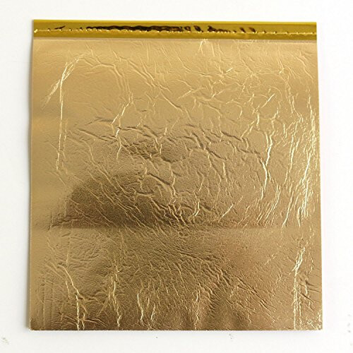 Speedball Mona Lisa composition Metal Leaf, gold, 25 Sheets 2