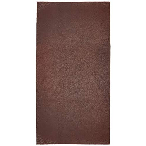 Couca de couro de palheta - peles de vaca (12 x 24 polegadas de 2 p   s quadrados marrom) 1