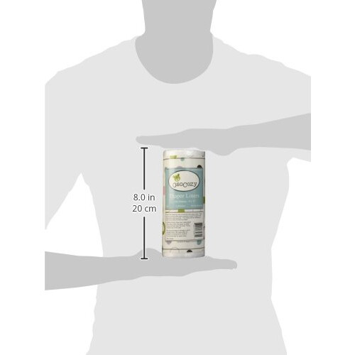 OsoCozy Flushable Diaper Liners - Απλοποιήστε το Cloth Diapering με Μαλακά, Γρήγορα Liners 2