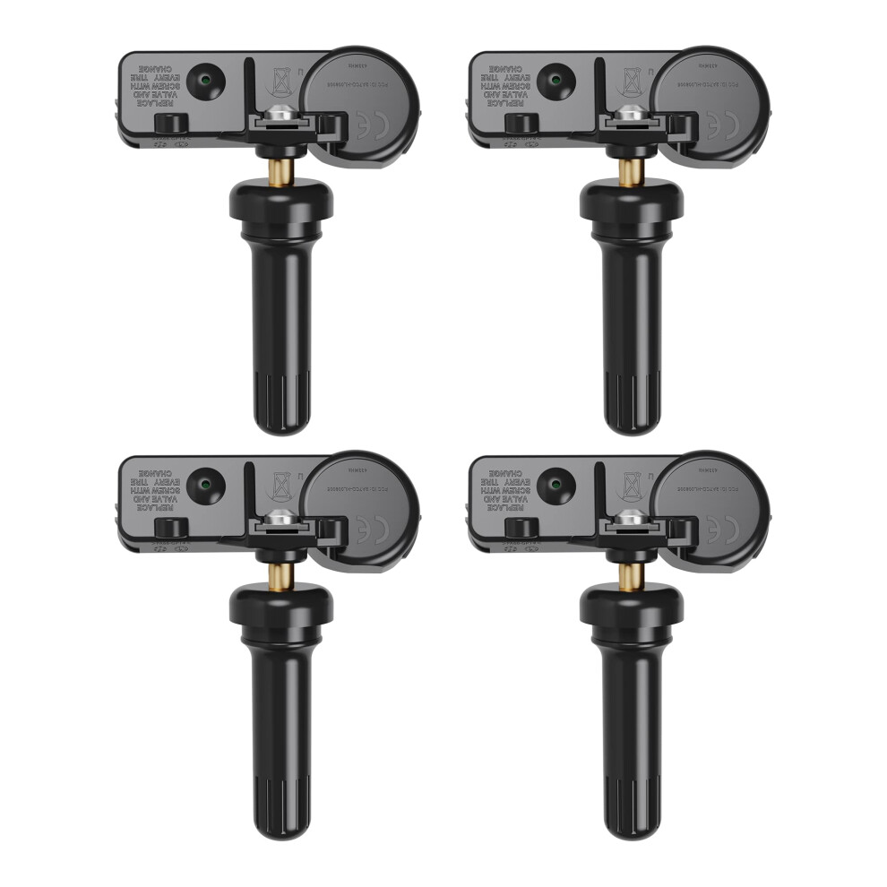 Cdwtps Tpms Sensor, 433Mhz Tire Pressure Monitor System 4-Pack For Chrysler | Dodge | Jeep | Ram | Fiat Replaces#56029398Ab 68241067Aa? 750076266274