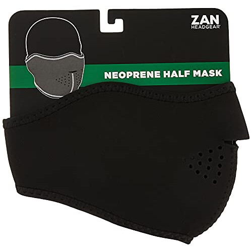 Mezza maschera Zanheadgear Neoprene Nera 2