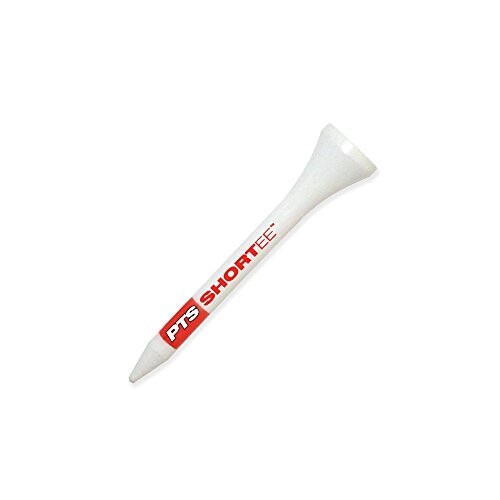 Sistema de Tee Profissional Pride, Tees de Golfe Shortee de 2-1/8 Polegadas - Pacote com 120 (Vermelho em Branco) 1