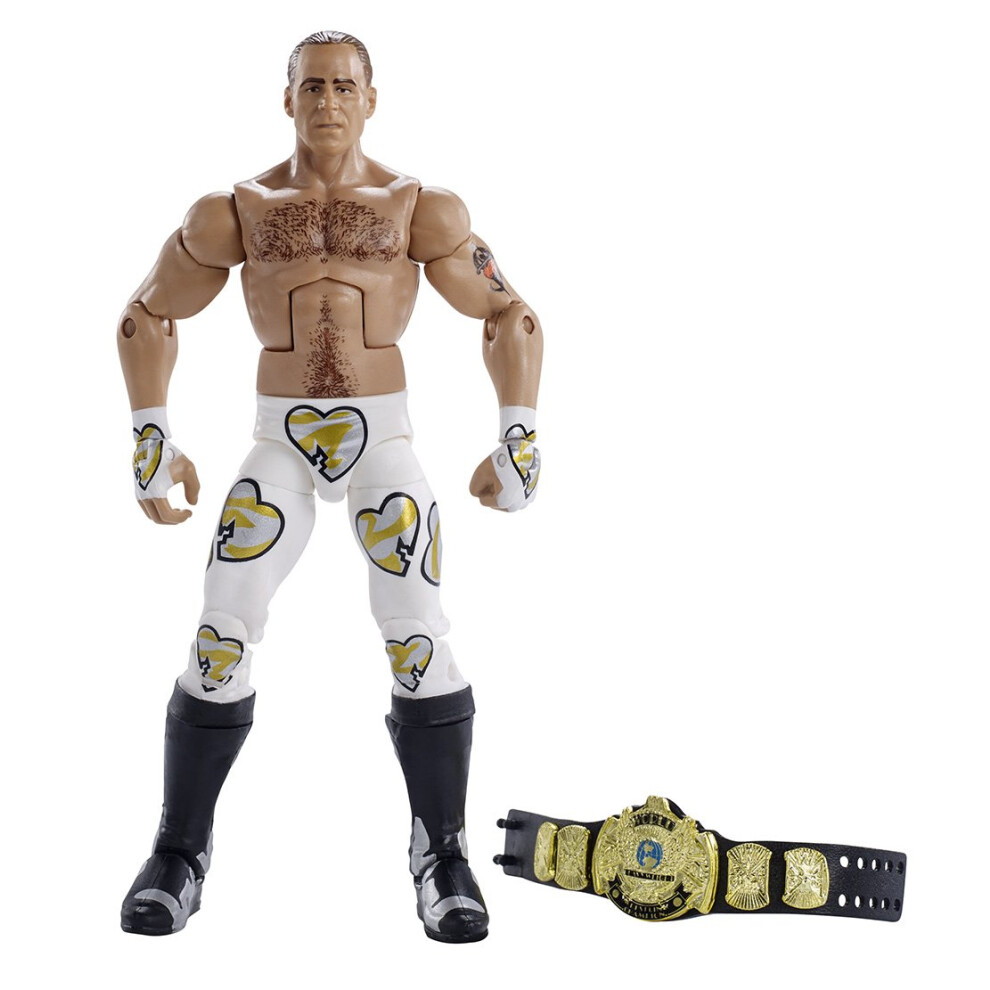 WWE Wrestlemania Elite Shawn Michaels Wrestlemania 12 Action Figure