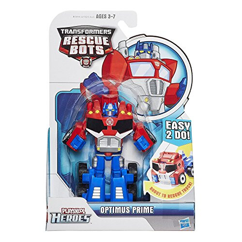 Transformers Transformers Playskool Heroes Ρομπότ Διάσωσης φιγούρα Optimus Prime 2