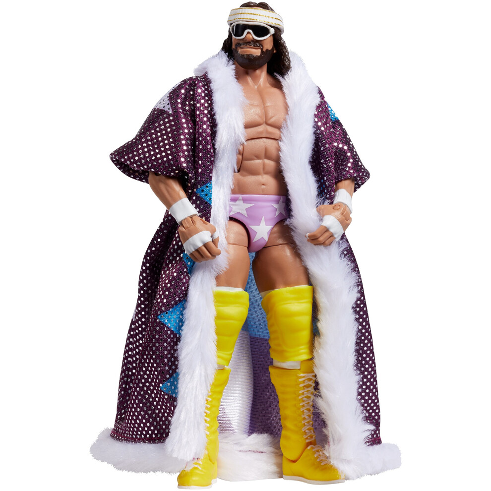 WWE DEFINING MOMENTS MACHO MAN RANDY SAVAGE ACTION FIGURE