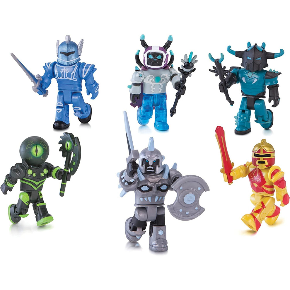 Roblox Action Collection - Champions of Roblox Six Figure Pack [Includes Exclusive Virtual Item]