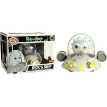Funko 23811 Nave POP Vinyl Rick y Morty S1, Multi
