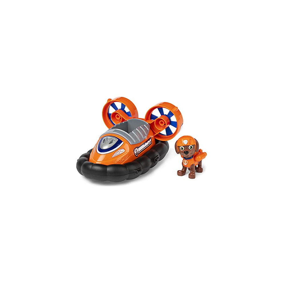 Paw Patrol, Zumas Hovercraft Vehicle with Collectible Figure, for Kids Aged 3 and Up