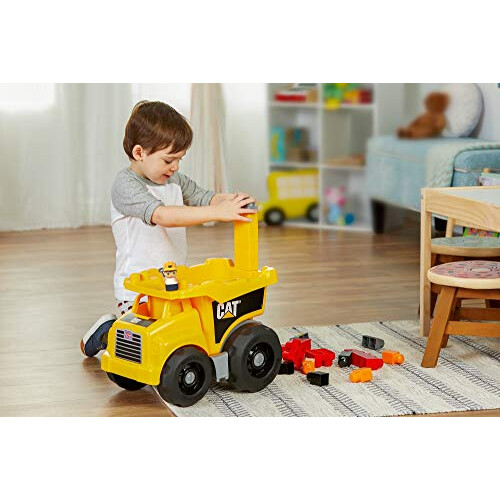 MEGA Mega Bloks Cat Large Dump Truck, yellow (DCJ86) 1
