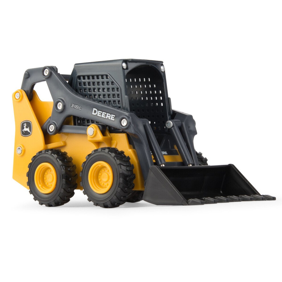 ERTL Big Farm John Deere 318G Skid Steer Toy - 1:32 Scale - Farm and Construction Toys - Collectible John Deere Toys - 3 Years and Up