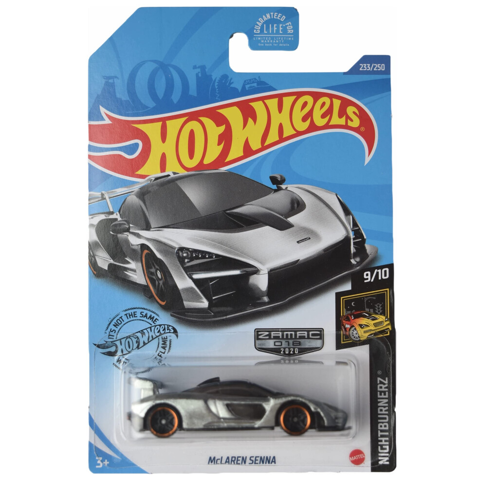 Hot Wheels Zamac McLaren Senna - Nightburnerz 9/10