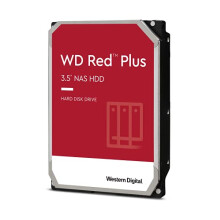 Western Digital 6TB WD Red Plus NAS Internal Hard Drive HDD - 5400 RPM, SATA 6 Gb/s, CMR, 64 MB Cache, 3.5" - WD60EFRX
