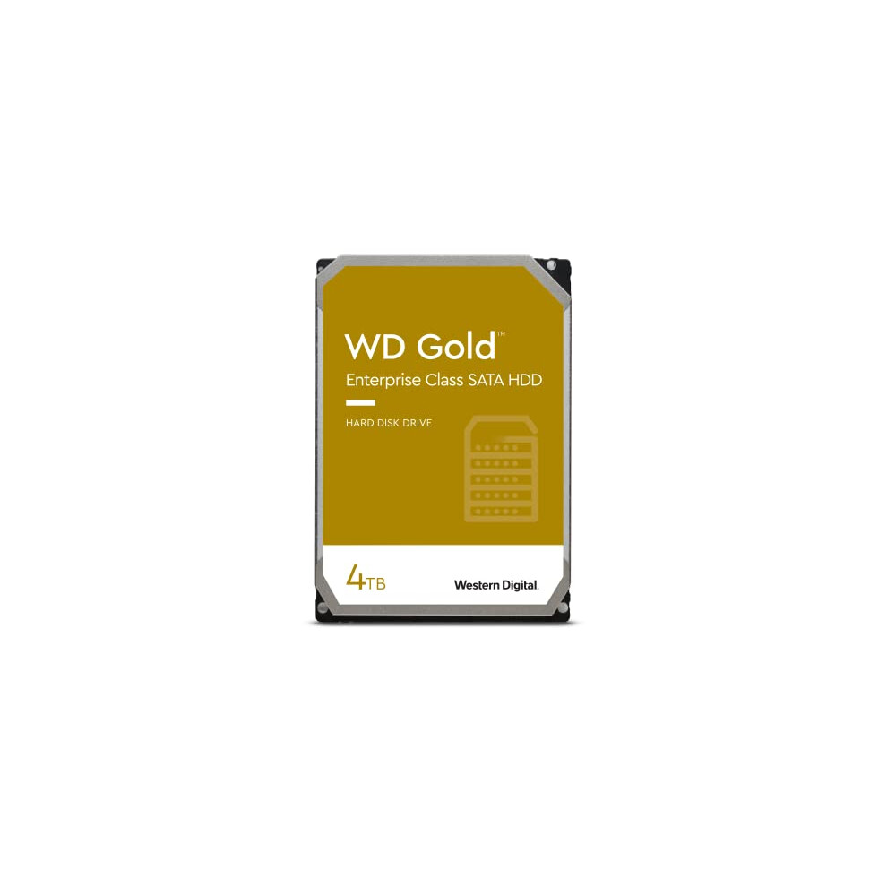 WD Gold 4TB Enterprise Class Hard Disk Drive - 7200 RPM Class SATA 6 Gb/s 128MB Cache 3.5 Inch - WD4002FYYZ