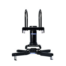 QualGear Pro-AV QG-KIT-TA-3IN-B Projector Mount Kit Accessory with A Truss Ceiling Adapter, 3" 1.5", Black