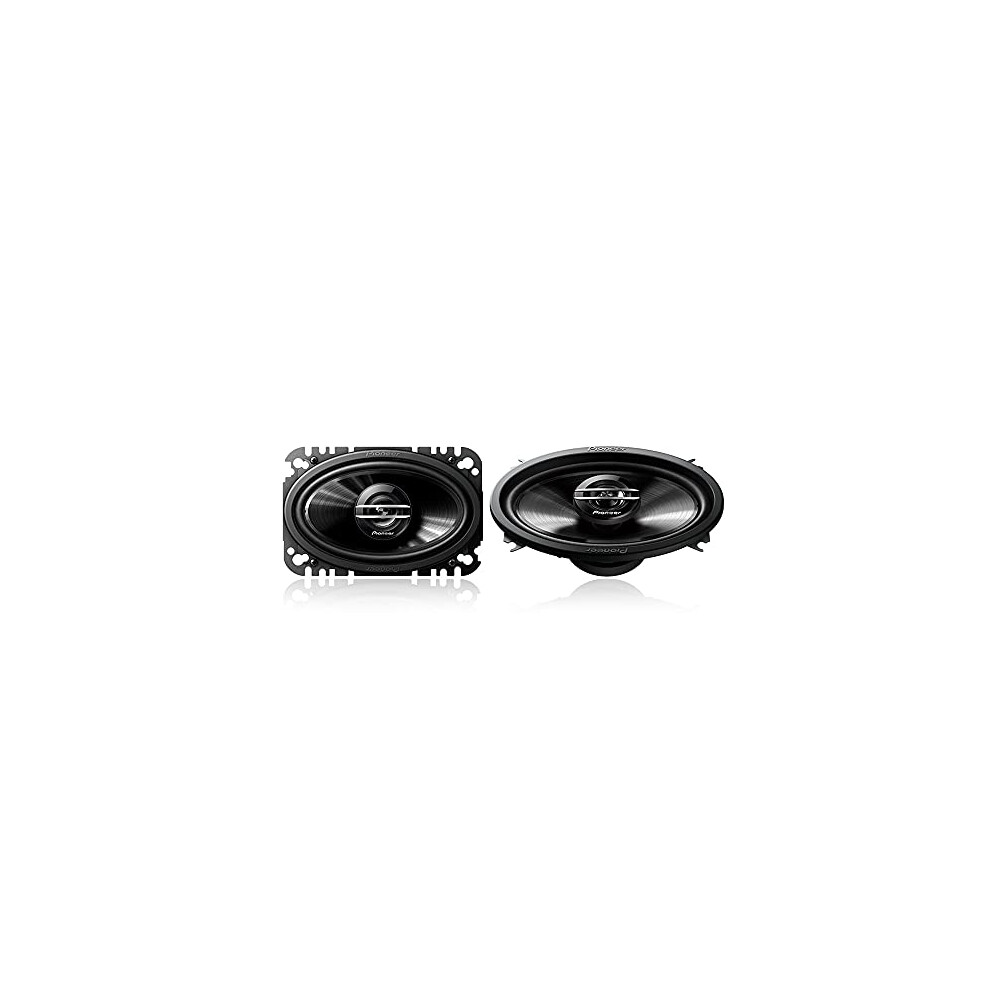 PIONEER Ts-G4620s G-Series 4" X 6" 200-Watt 2-Way Coaxial Speakers 8.30in. x 6.90in. x 2.60in, Black, TSG4620S