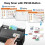Plustek PS186 Desktop Document Scanner, with 50-pages Auto Document Feeder (ADF). For Windows 7 / 8 / 10 / 11 (Intel/AMD only) 3