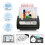 Plustek PS186 Desktop Document Scanner, with 50-pages Auto Document Feeder (ADF). For Windows 7 / 8 / 10 / 11 (Intel/AMD only) 2
