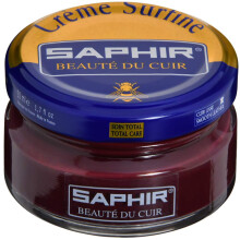 Cirage Saphir Cr  me Surfine Pommadier 50 ml - Bordeaux