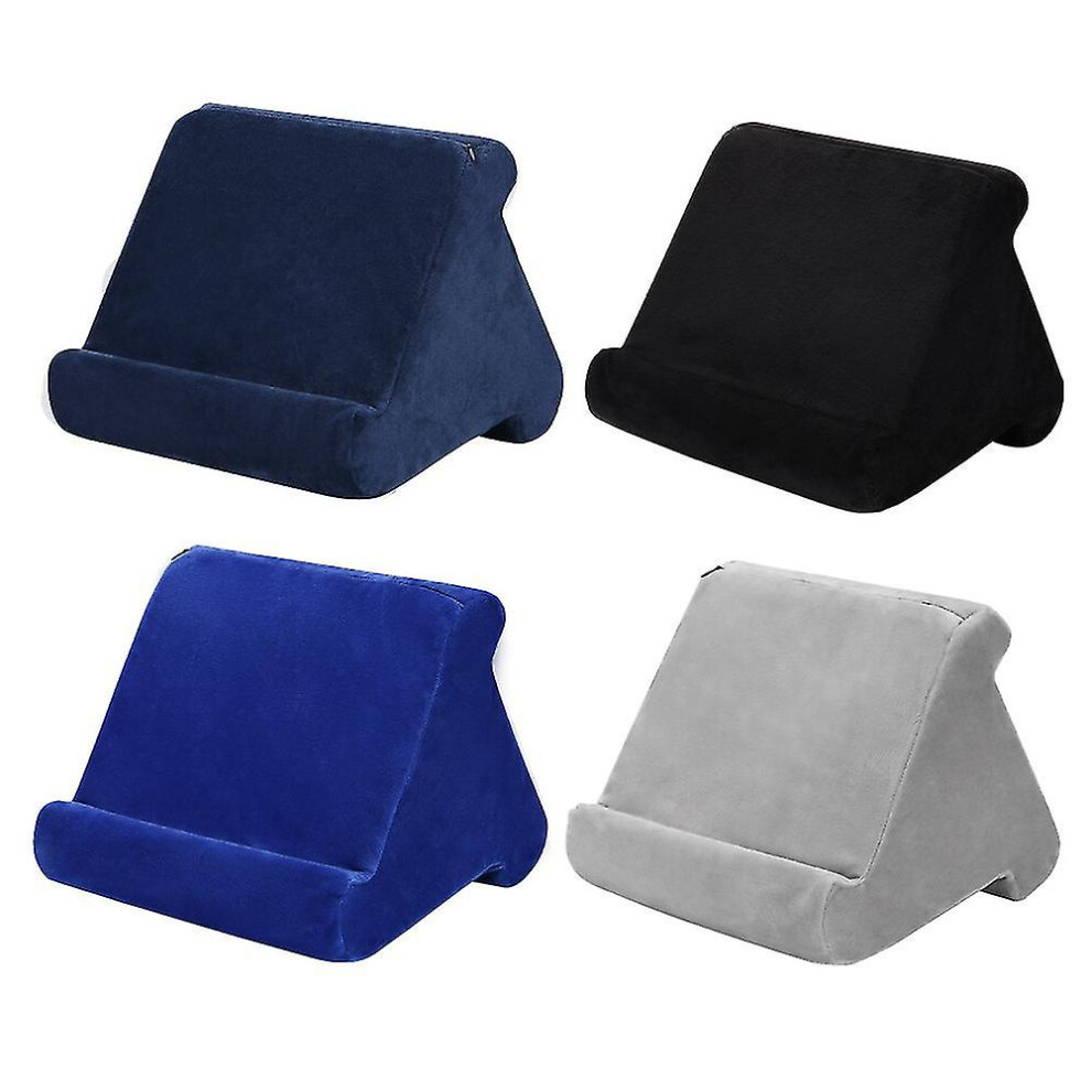 (Sapphire, B) The Multi-Angle Lap-Mounted Soft Tablet Book And E-Reader Stand 5413367614783