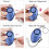 5 Pack 140db Personal Security Alarm Keychains With Led Lights 4