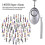 5 Pack 140db Personal Security Alarm Keychains With Led Lights 2