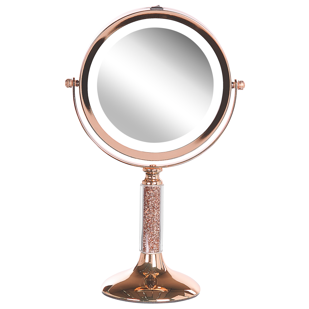 Makeup Mirror LED BAIXAS Rose Gold