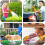 Garden Hose Pipe Spray Gun,10 Adjustable Patterns Hose Nozzle 2