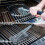 18" Driehoekige Metalen BBQ Grill Schoonmaakborstel 2