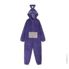 (purple, M) 50% Home 4 Kleuren Voor Volwassen Grappige Tinky Winky Anime Dipsy Laa-laa Po Zachte Lange Mouwen Stuk Pyjama Kostuum