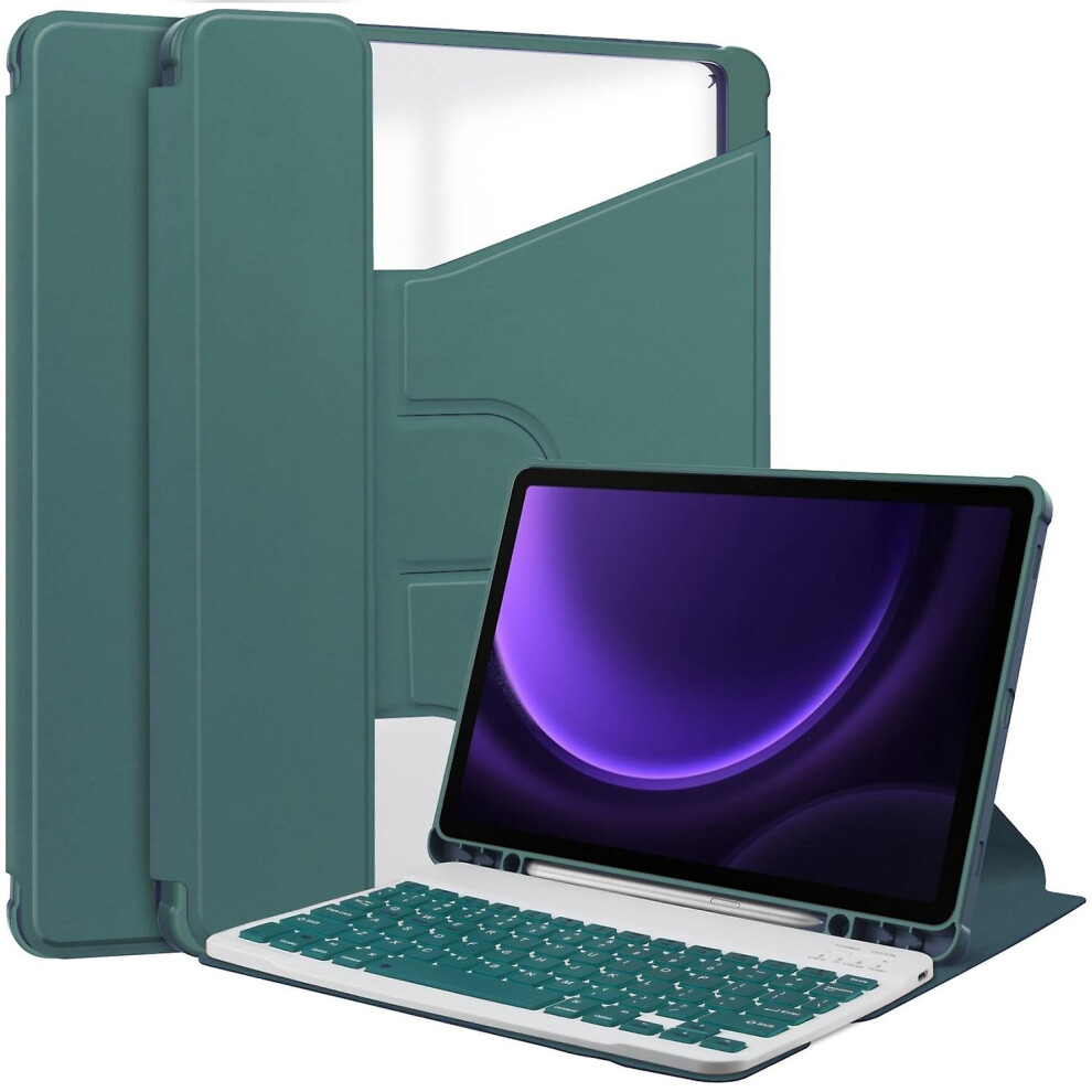 Smart Leather Case With Keyboard For Samsung Galaxy Tab S9 Fe 5413367629756