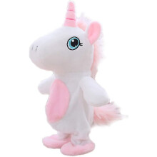 Moving And Talking Unicorn Toys Repeats What You Say Interactive Plush Toys Cute Unicorn Dolls Walking Toys 1pc Soft Toys_p