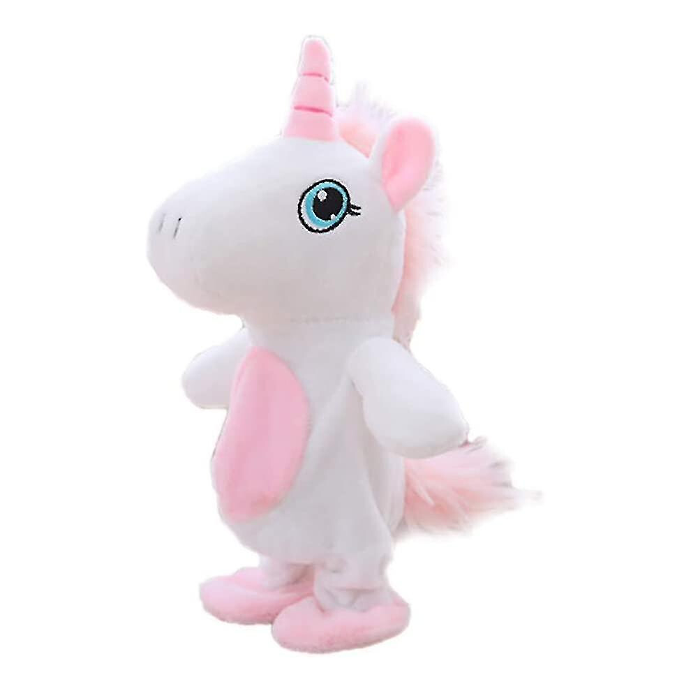 Moving And Talking Unicorn Toys Repeats What You Say Interactive Plush Toys Cute Unicorn Dolls Walking Toys 1pc Soft Toys_p