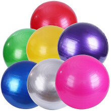 (75cm, blue) Piao Balance Ball - No-roll Weighted Seat Is A Flexible Chair For School, Office Or Home