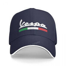 (Navy Blue) New Vespa Baseball Cap Adjustable Cool Outdoor Summer Vespa Hat