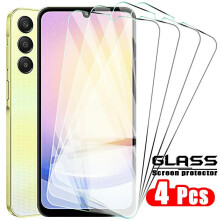(4pcs HD, For Samsung A33 5G) 4pcs Tempered Glass for Samsung A25 A15 A05S A54 A34 A24 A04S A73 A53 A33 5G A13 4G on Galaxy Screen Protectors Protective Film