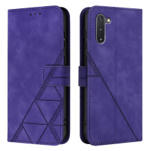 (Purple) Case for Samsung Galaxy Note 10 Pu Leather Credit Card Holder Flip Folio Book Protective Wallet Cover