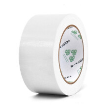 (white) Strong Viscosity Waterproof Cloth-based Tape Home Decor Carpet Floor Duct