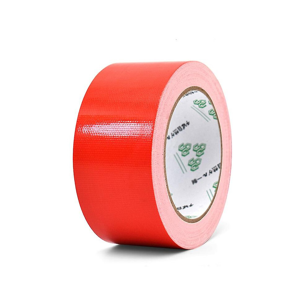 (Red) Strong Viscosity Waterproof Cloth-Based Tape Home Decor Carpet Floor Duct 5413367674558