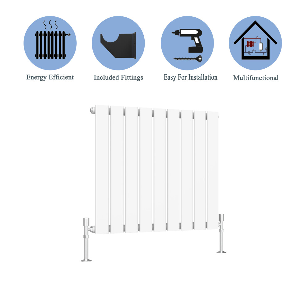 (White, 600*612mm ?single)) Flat Panel Column Radiator