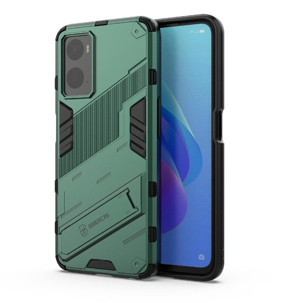(Green) Case For Realme 9I 4G Protective Cover Kickstand Rugged Military Green 764762726171