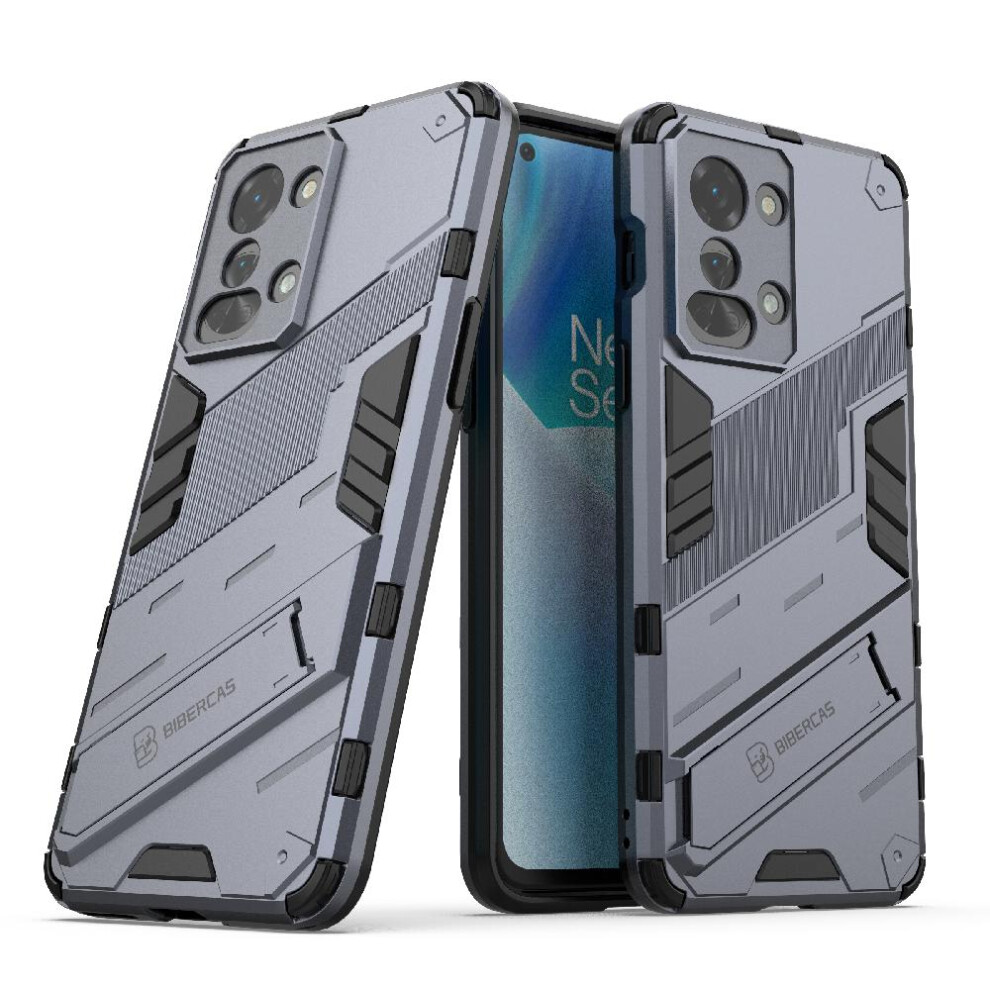 ( ) Case For Oneplus Nord 2T 5G Rugged Military Kickstand Protective Cover Gray 764762726683