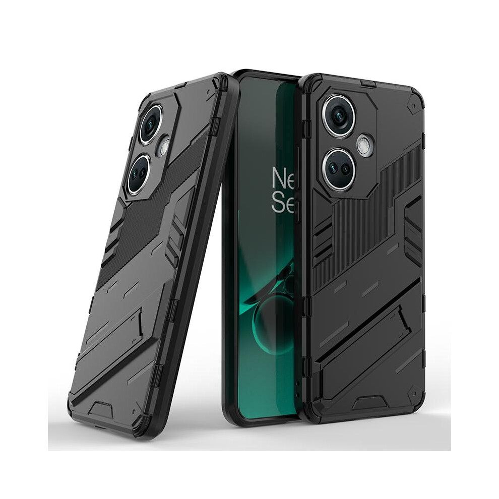 (Black) Case For Oneplus Nord Ce 5G Rugged Military Protective Cover Kickstand Black 764762727161
