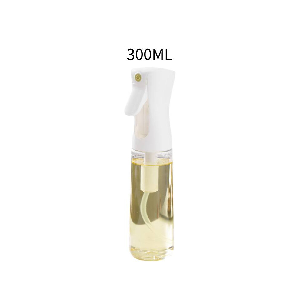 (White, 300ml) Olive Oil Spray Plastic Bottle Cook Mister Sprayer Bbq Air Fryer Kitchen Tool