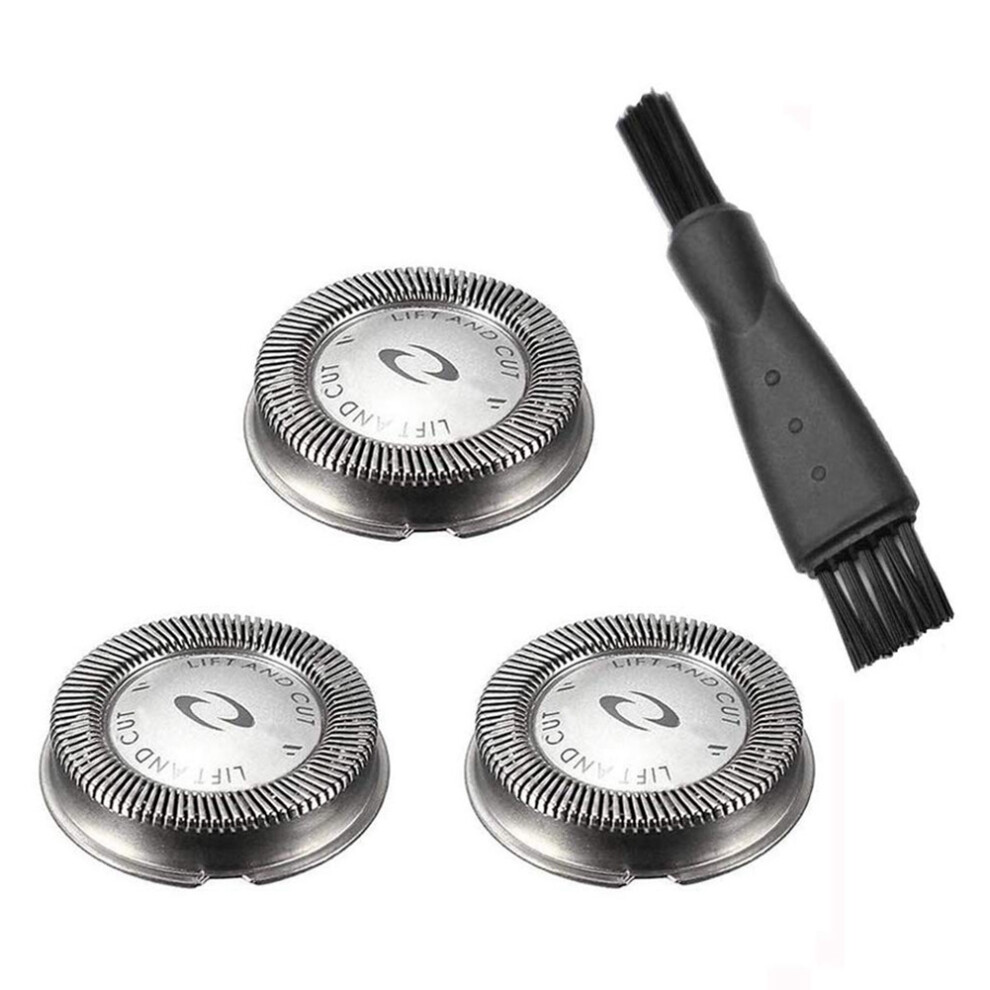 Rowjow 3 Pcs Replacement Shaver Head For Philips Norelco Hq3 Hq4 Hq55 Hq56 Hq6900 Hq6868 Hq5812 Hq6874 Razor Blade