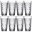 (8) 4/8 Pc Tall Drink Highball Glasses Set 290ml 1