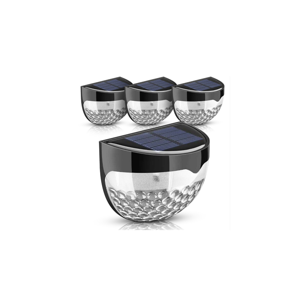 Pack of 4 Solar LED Door Fence Wall Light Outdoor Garden Shed Lighting-image-OPC-PDTVYFQ-NEW