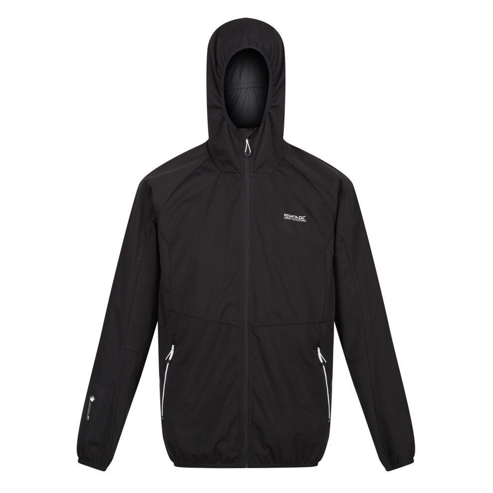 (M, Black) Regatta Mens Tarvos VI Soft Shell Jacket