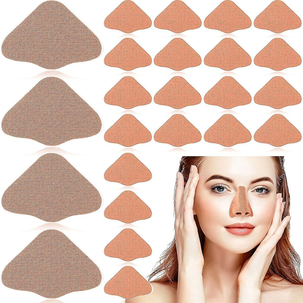 (24 Pcs) 24 Set Sun Protection Nose Patch Uv Golf Patches For Sunscreen For Men Women Sports Tanning