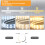 AICA LED Bathroom Mirror with Shaver Socket, Dimmable, Demister 500x700mm 3